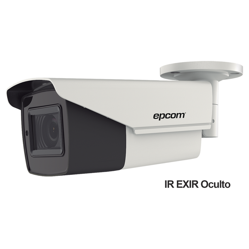 Camara 8 MP (4K) TVI CVI AHD CVBS Lente motorizado 2.7 a 13.5 mm 46 a 108 Vision nocturna 80 m B4K-TURBO-Z B4K-TURBO-Z - SILYMX