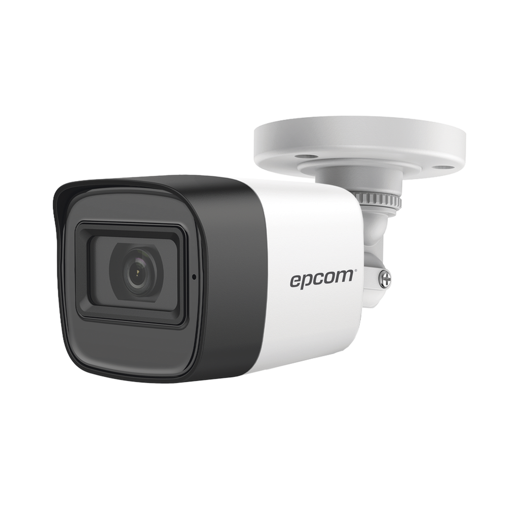 AUDIO POR COAXITRON / Bala TURBOHD 5 Megapixel / Gran Angular 85.5° / Lente 2.8 mm / 30 mts IR EXIR / Exterior IP67 / 4 Tecnologías / dWDR - SILYMX