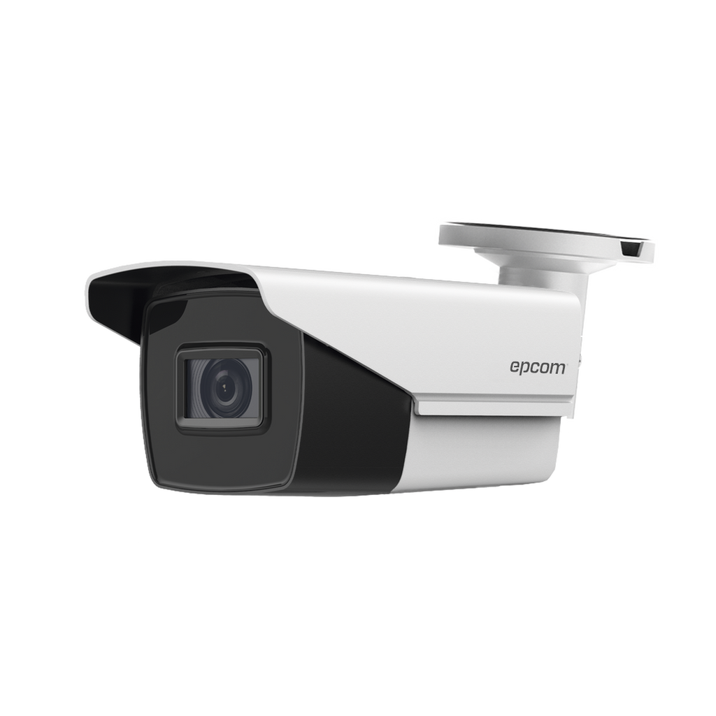 Bala TURBOHD 2 Megapixel (1080p) / Lente Mot. 2.7 mm a 13.5 mm / 70 mts IR EXIR / Exterior IP67 / Ultra Baja Iluminación / METAL / 24 VCA / 12 VCD - SILYMX