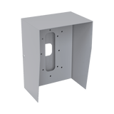 Cubierta Industrial para montaje de Porteros IP Fanvil y Grandstream, pintura electrostática color gris. - SILYMX