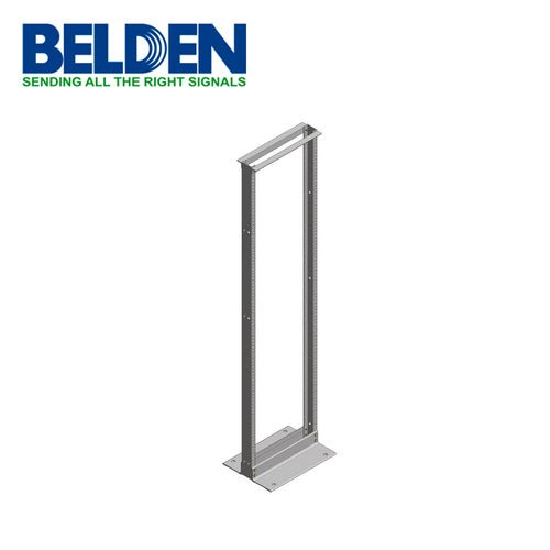 Rack Belden De Aluminio De 2 Postes 19" 45 Ur Color Negro Hasta 544kg BHRR194 - SILYMX