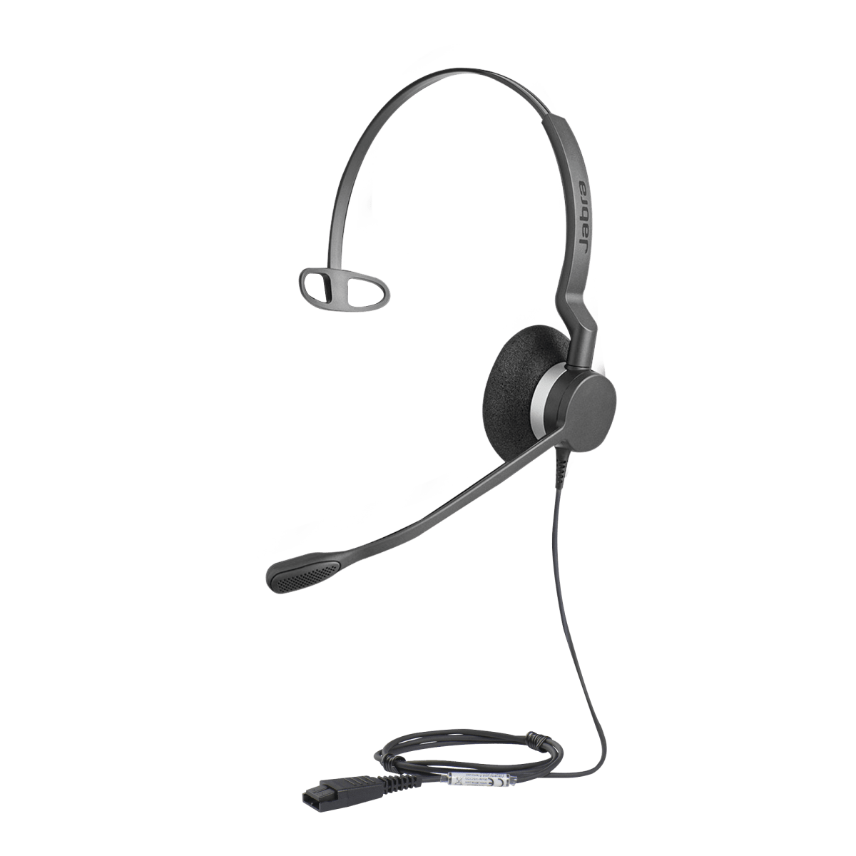 Jabra Biz 2300 Mono con conexión QD, resistente para contact center con brazo articulado con giro de 360º (2303-820-105) - SILYMX