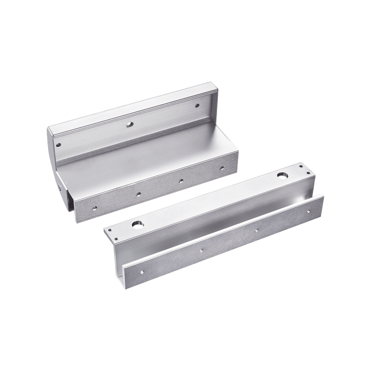 Montajes en U para puertas de Solo Cristal ( puerta y marco) para uso con Chapa Magnética MAG600NLED y MAG600NTLED BU600NDLED - SILYMX