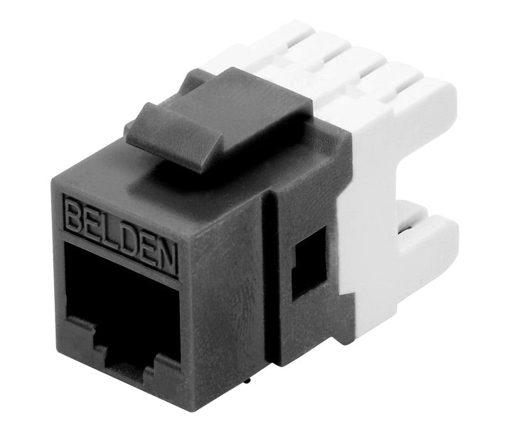 Jack Categoría 6A Rj-45 Negro AX102283 Belden KEYCONNECT