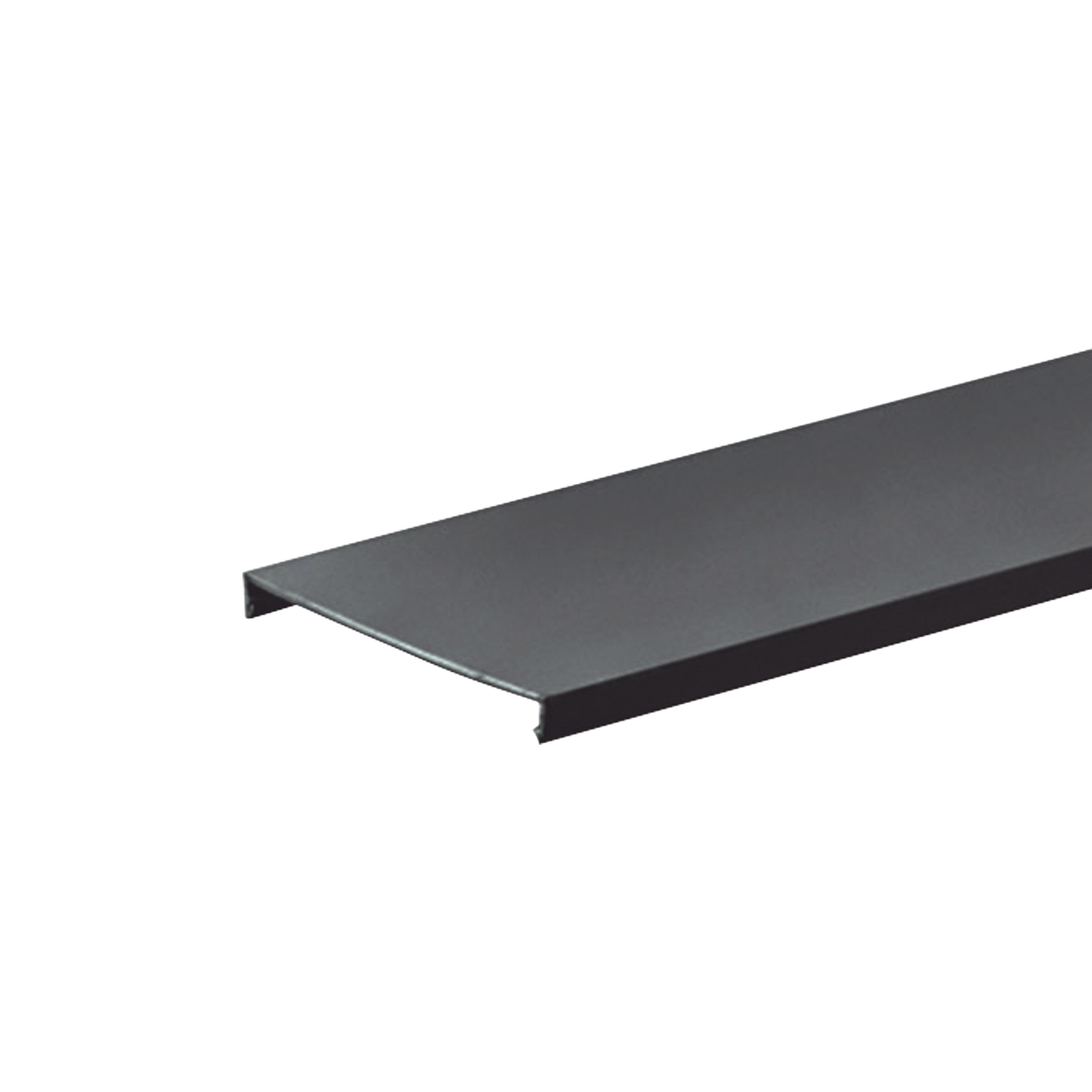 Tapa Para Canaleta Ranurada Tipo G De 3 In De Ancho 1828.8 Mm De Largo Color Negro - SILYMX