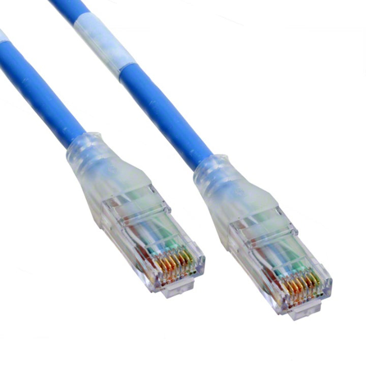 Belden Patch Cord Cat6+ UTP Sin Blindar RJ45 Macho - RJ45 Macho 7.6 Metros Azul C601106025