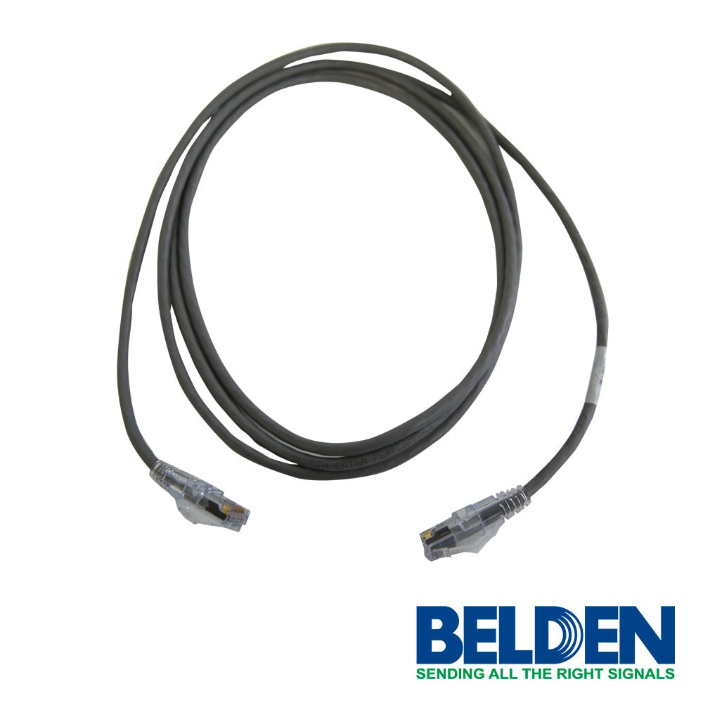 Belden Patch Cord Cat6a UTP RJ-45 Macho - RJ-45 Macho 2.1 Metros Gris CAD1108007 - SILYMX
