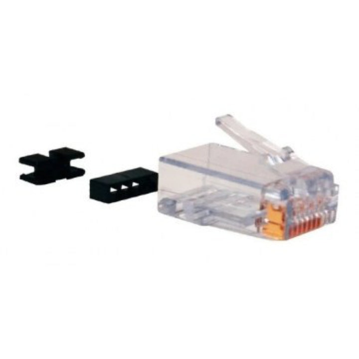 Plug RJ-45 Módular 8P8C Cat6 Cat6a 25 Piezas CAPFCF-B25