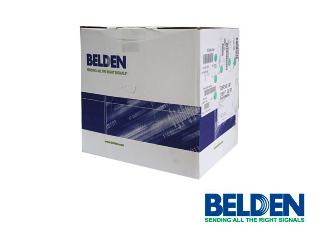 Bobina de Cable Belden 2X18 AWG Blindado 305 Metros Gris 5300FE 0081000 - SILYMX