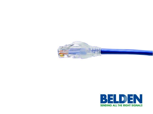 Belden Patch Cord Cat5e RJ-45 Macho - RJ-45 Macho 1.2 Metros Azul - SILYMX