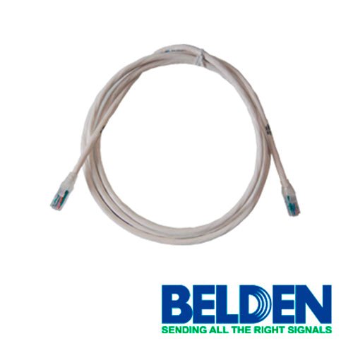 Belden Patch Cord Cat6+ RJ-45 Macho - RJ-45 Macho 2.1 Metros Blanco C601109007 - SILYMX