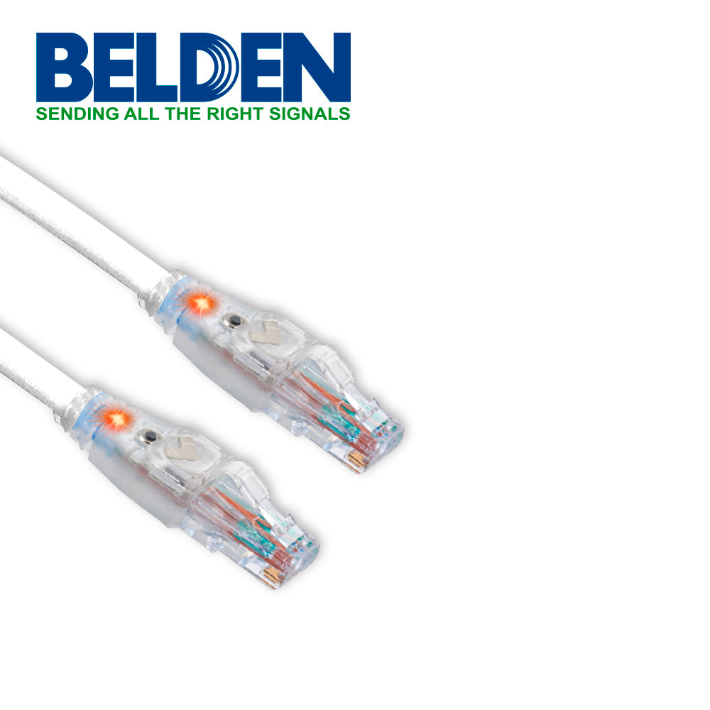 Belden Patch Cord Cat6+ UTP RJ-45 Macho RJ-45 Macho 3 Metros Blanco C6T1109010