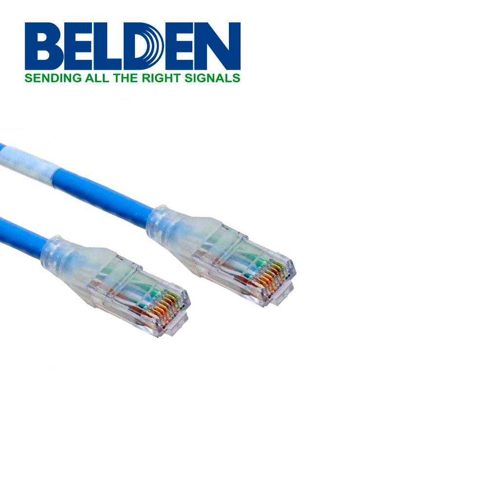 Belden Patch Cord Cat6a UTP RJ-45 Macho - RJ-45 Macho 2.1 Metros Azul CAD1106007 - SILYMX