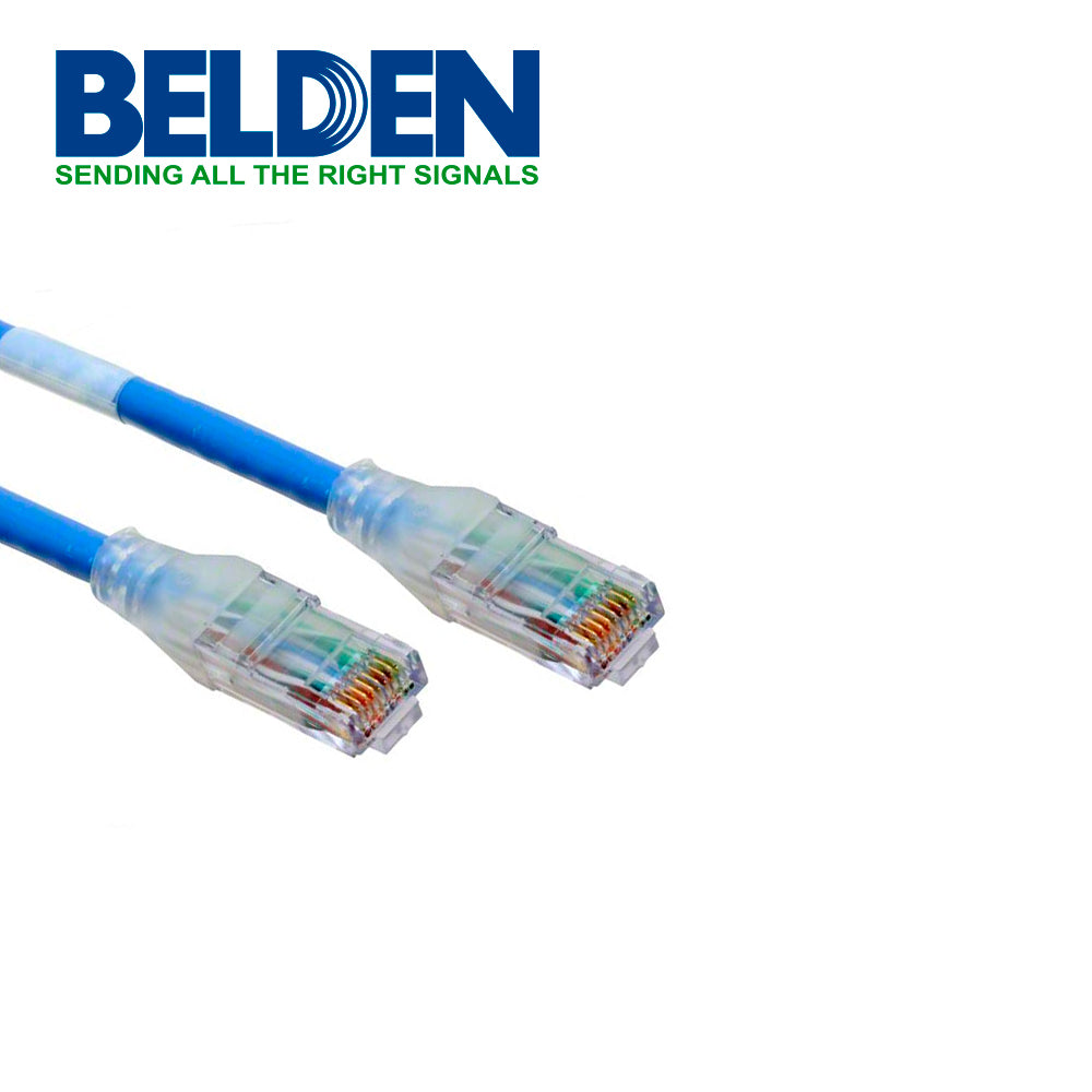 Belden Patch Cord Cat6a UTP RJ-45 Macho - RJ-45 Macho 2.1 Metros Azul CAD1106007