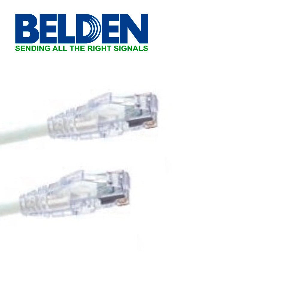 Belden Patch Cord Cat6a UTP RJ-45 Macho - RJ-45 Macho 2.1 Metros Blanco CAD1109007 - SILYMX