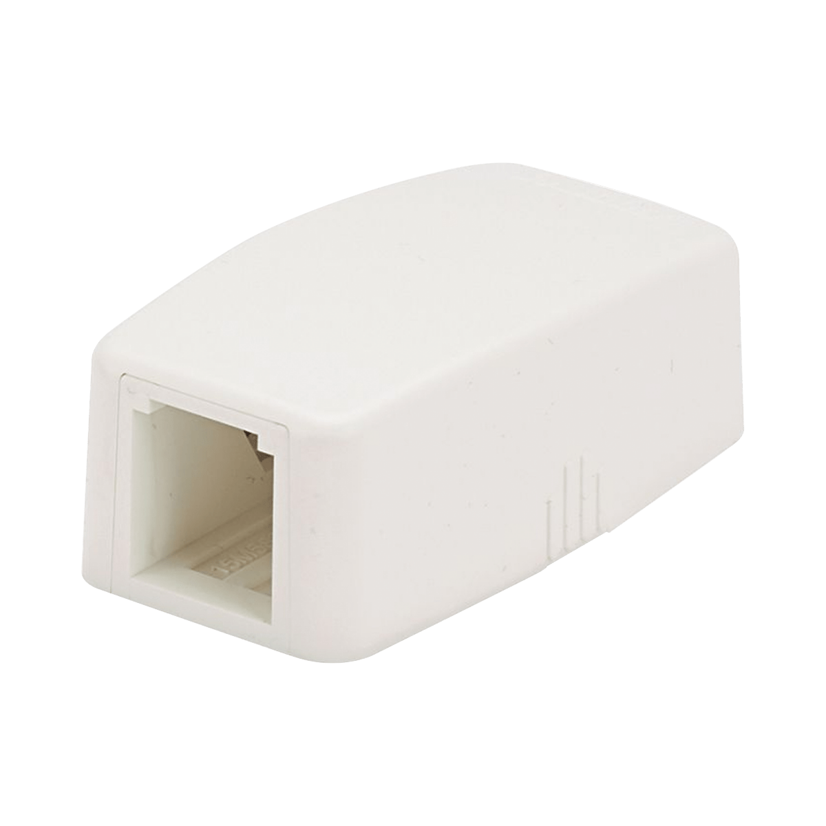 Caja De Montaje En Superficie Para 1 Módulo Mini-Com Color Blanco Mate - SILYMX
