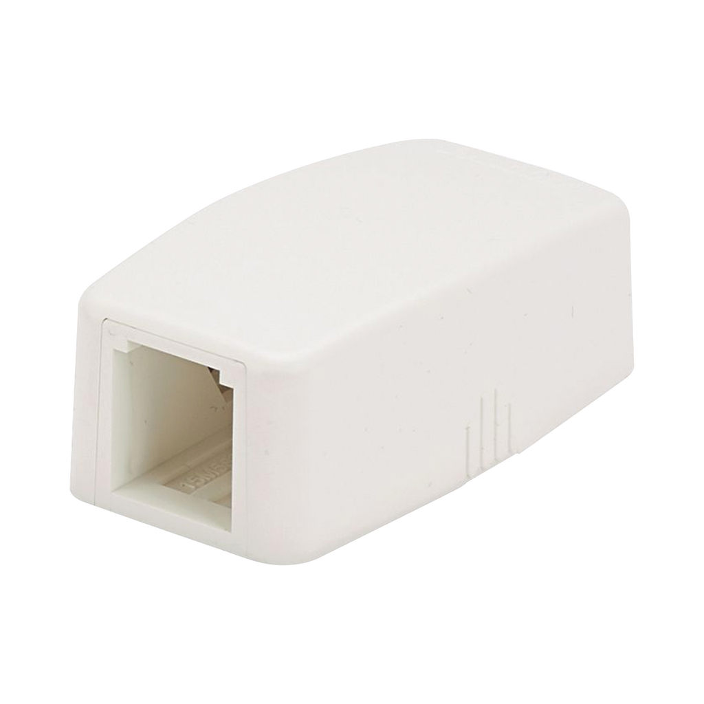 Caja De Montaje En Superficie Para 1 Módulo Mini-Com Color Blanco Mate