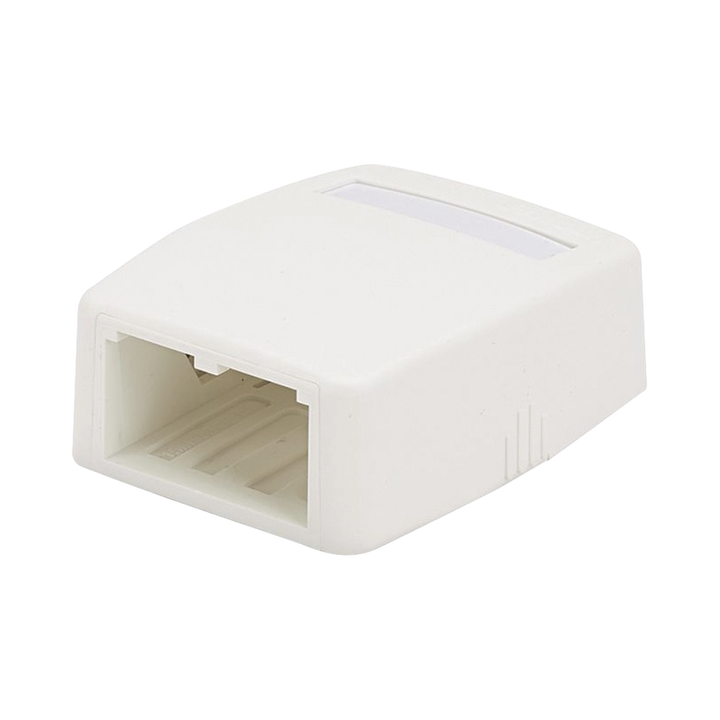 Caja De Montaje En Superficie Panduit Para 2 Módulos Mini-Com Color Blanco Mate - SILYMX