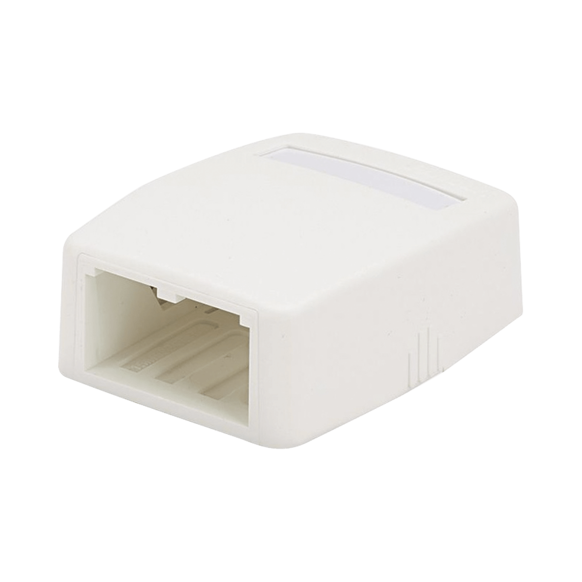 Caja De Montaje En Superficie Panduit Para 2 Módulos Mini-Com Color Blanco - SILYMX