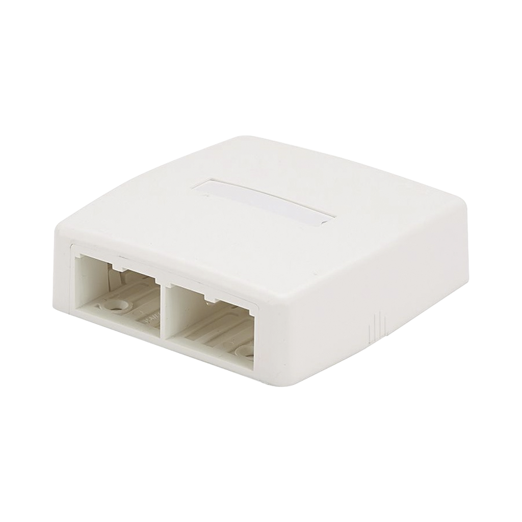 Caja De Montaje En Superficie Panduit Para 4 Módulos Mini-Com Color Blanco Mate - SILYMX