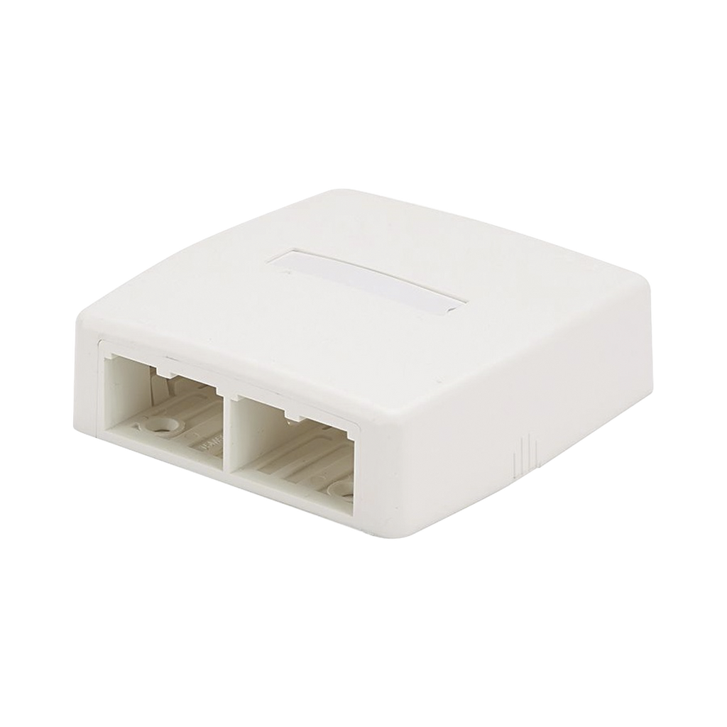 Caja De Montaje En Superficie Panduit Para 4 Módulos Mini-Com Color Blanco