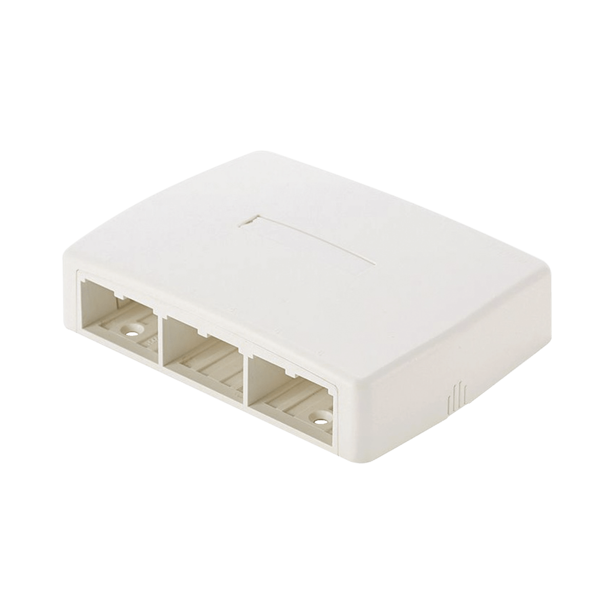 Caja De Montaje En Superficie Panduit Para Para 6 Módulos Mini-Com Color Blanco - SILYMX