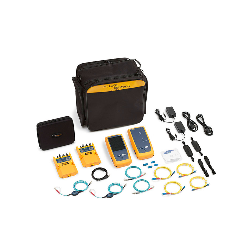 Certificador CertiFiber® Pro Quad, para Fibra Óptica Multimodo 50µm y Monomodo, Con WiFi Integrado y Pantalla LCD de 5.7 in, Versión Internacional - SILYMX