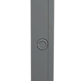 Ducto cuadrado embisagrado 6.5 x 6.5 cm, fabricado en lámina de acero al carbón, hasta 67 cables Cat6, incluye cople con tornillería y 1 knock out por lado. CH-DC-65X65L - SILYMX