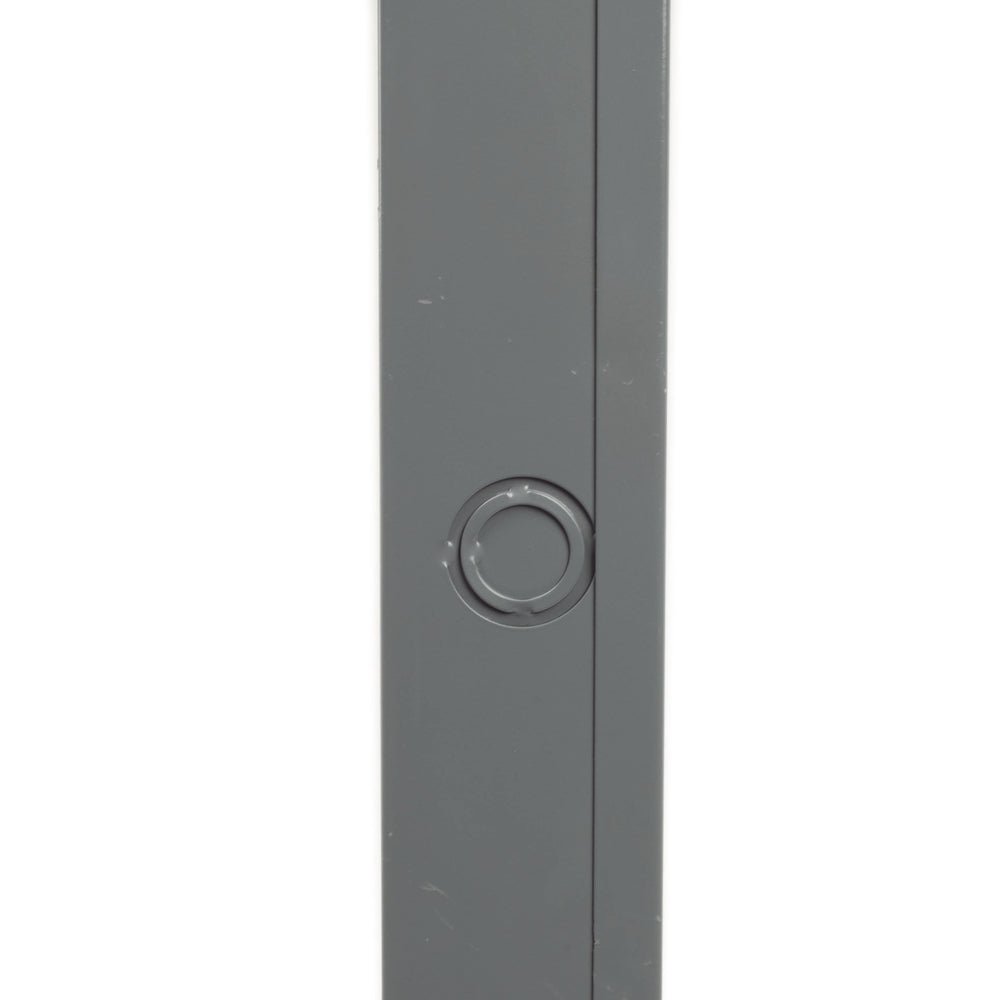 Ducto cuadrado embisagrado 6.5 x 6.5 cm, fabricado en lámina de acero al carbón, hasta 67 cables Cat6, incluye cople con tornillería y 1 knock out por lado. CH-DC-65X65L - SILYMX