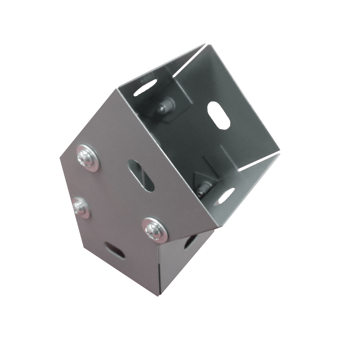 Derivación Codo Horizontal De 45 Grados 100 X 100 Mm Fabricado En Lámina De Acero Al Carbón CH-DCH45100L - SILYMX