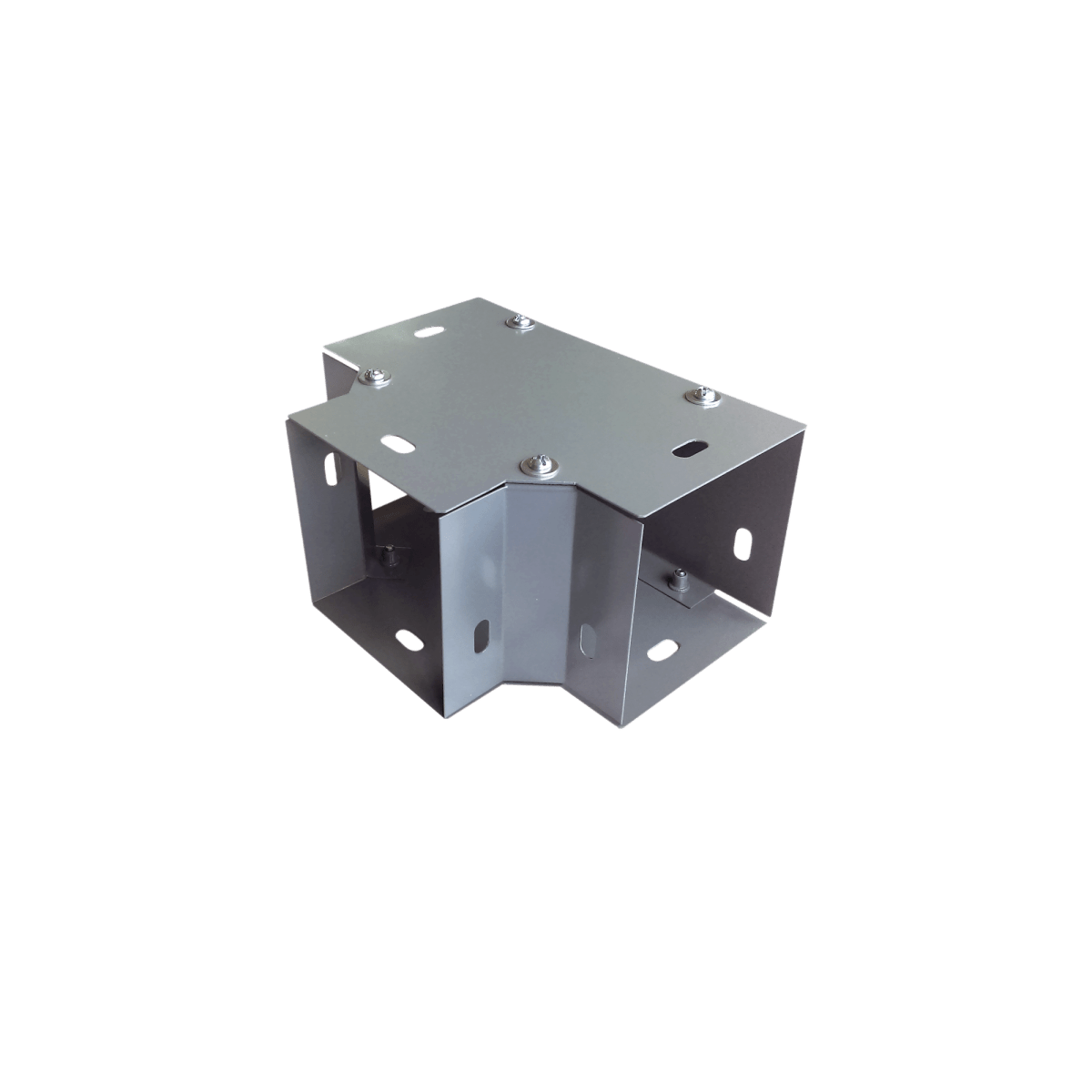 Derivación "T" Horizontal 100 X 100 Mm Fabricado En Lámina De Acero Al Carbón CH-DCT100L - SILYMX