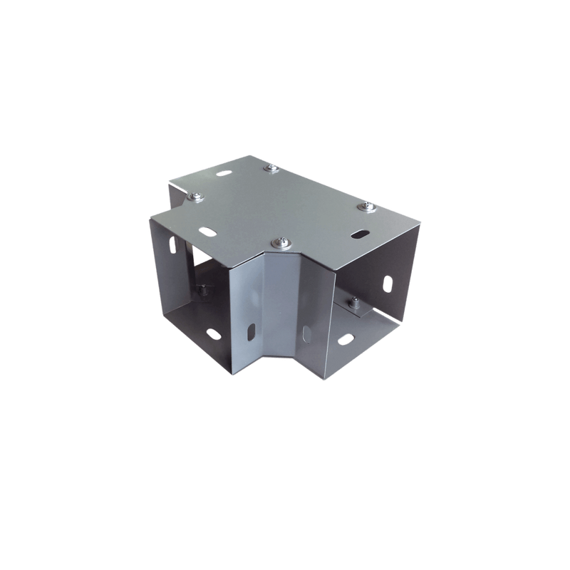 Derivación "T" Horizontal 100 X 100 Mm Fabricado En Lámina De Acero Al Carbón CH-DCT100L - SILYMX
