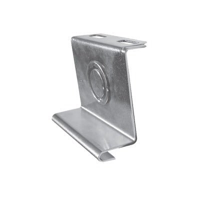 Placa Salida A Tubo Automática Con Chequeador 1/2 Y 3/4 De 66 Mm Con Acabado ElectroZinc CH-PST-AUT-66EZ - SILYMX