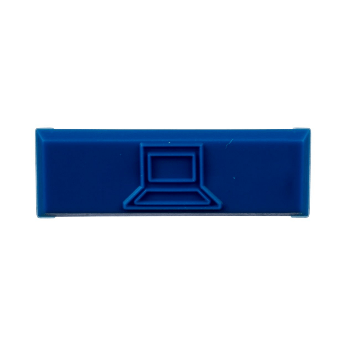 Paquete De 100 Iconos De Datos De Instalación A Presión Para Jacks Mini-Com De Panduit De Plástico Color Azul - SILYMX