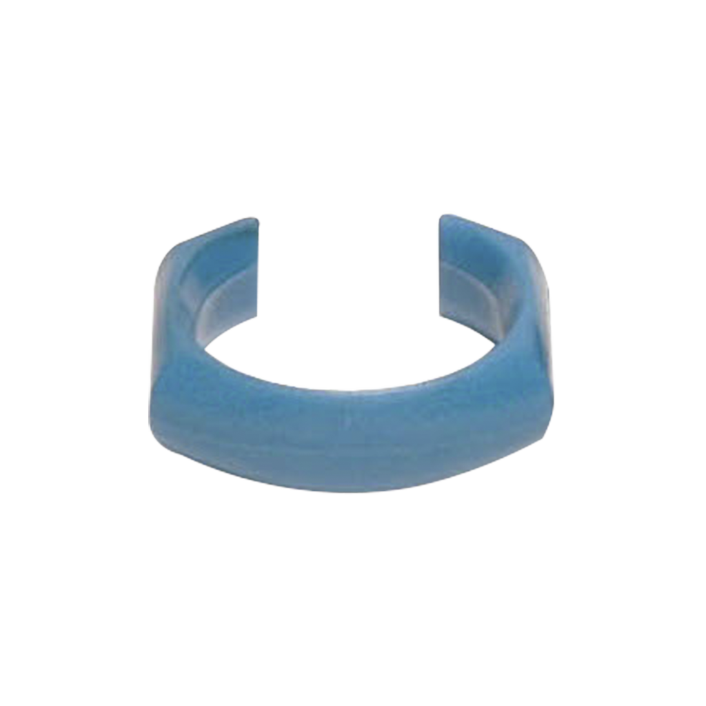 Clip de identificación para Patch Cord Siemon Color Azul Bolsa con 25 piezas