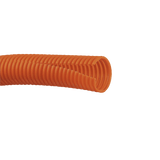 Tubo Corrugado Abierto Para Protección De Cables .50 (12.7 Mm) De Diámetro 30.5 M De Largo Color Naranja - SILYMX