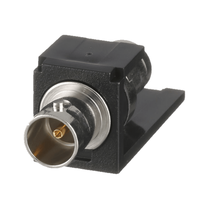 Módulo Acoplador Coaxial Tipo Bnc Mini-Com De 75 Ohms Color Negro - SILYMX