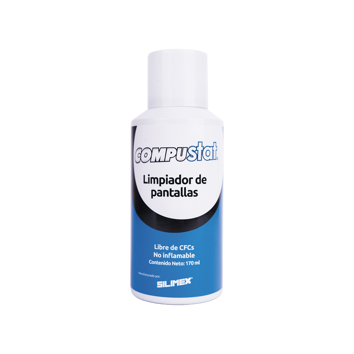 Limpiador de pantallas y cámaras, protector anti-estático en aerosol, con protección contra rayos UV, repelente de polvo, 170 ml - SILYMX