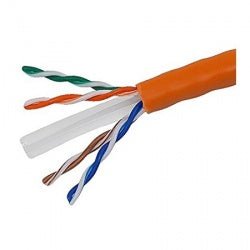 Bobina de Cable Belden Cat6+ UTP 305 Metros Naranja 2412 0031000 - SILYMX