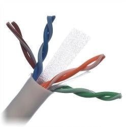 Bobina de Cable Belden Cat6 UTP 305 Metros Blanco 2412 009A1000 - SILYMX