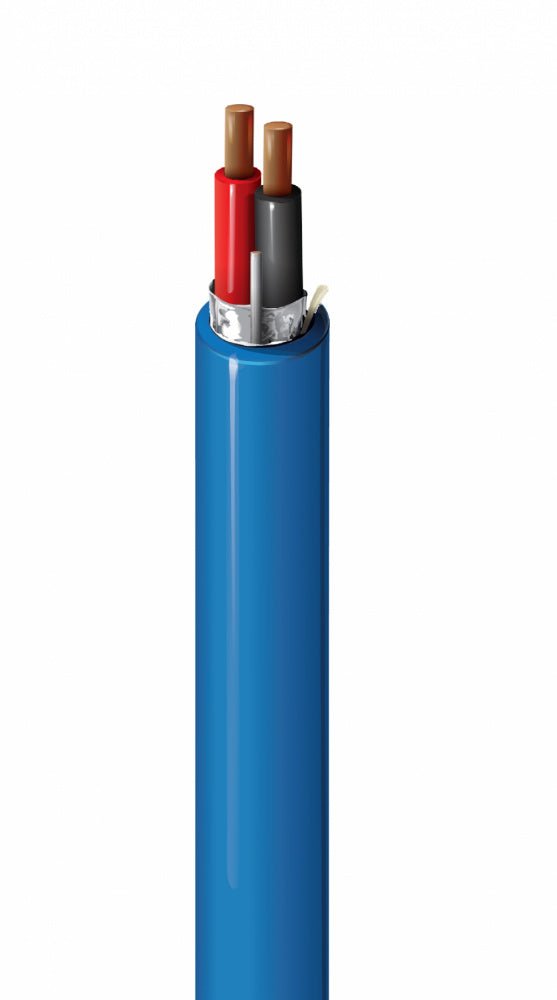 Belden Bobina de Cable Alarma Contra Incendios 304.8 Metros Azul 5120FL D151000 - SILYMX