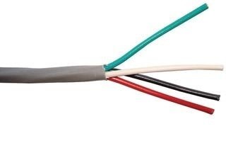 Bobina de Cable Belden 4x22 AWG para Alarma 305 Metros Gris 5502UE 0081000 - SILYMX