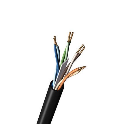 Bobina de Cable Belden Cat6 4 Pares 305 Metros Negro - SILYMX