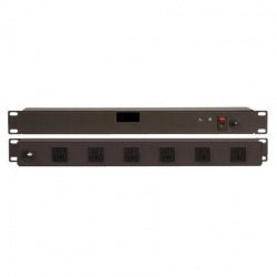 Belden PDU para Rack 1U 9BF1-061001 15A, 120V 6 Contactos 9BF1-061001 - SILYMX