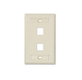 Placa de Pared Belden de 2 Puertos RJ-45 Beige - SILYMX