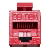 Jack de Red Belden KeyConnect Cat6+ RJ-45 Rojo - SILYMX