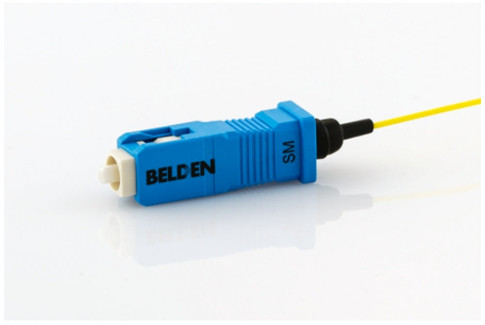 Conector Belden Fibra Óptica SC Monomodo OS2 Azul