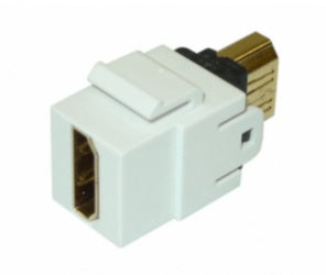 Belden Módulo Acoplador de HDMI 1.4 Hembra - Macho Blanco AX105345-EW