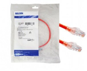 Belden Patch Cord Cat6 UTP RJ-45 Macho - RJ-45 Macho 60cm Rojo - SILYMX