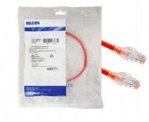 Belden Patch Cord Cat6 UTP RJ-45 Macho - RJ-45 Macho 60cm Rojo